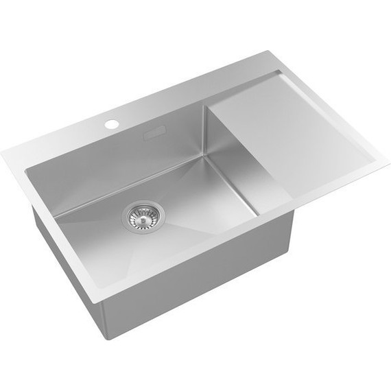 Кухонная мойка Iddis Haze HAZ78SLi77 1,2 мм, сатин R фото 2