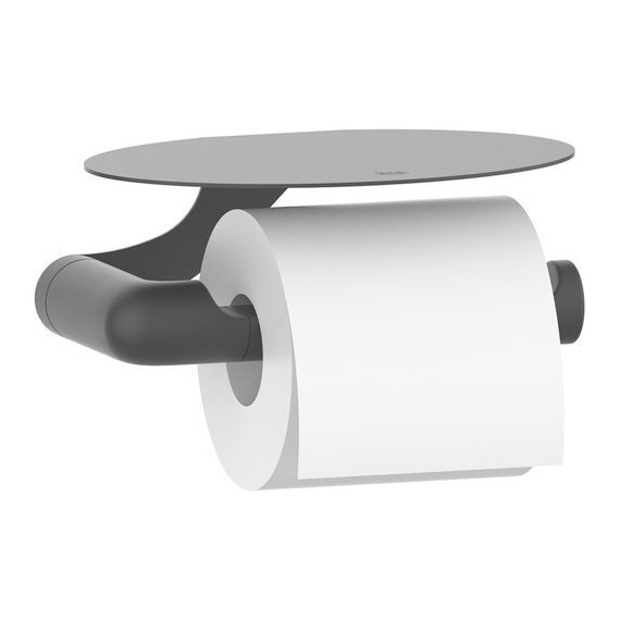 Держатель для туалетной бумаги Iddis Noa NOABL00i43, цвет чёрный матовый фото 2