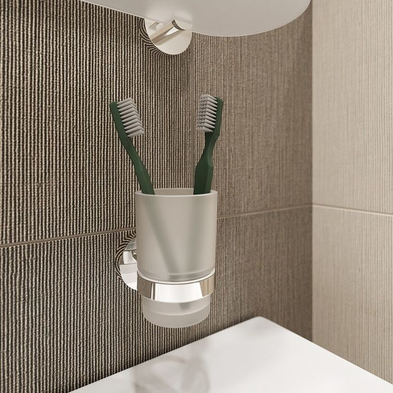 Стакан для зубных щеток Iddis Sena SENSSG1i45 - 2 Стакан для зубных щеток Iddis Sena SENSSG1i45 фото 2