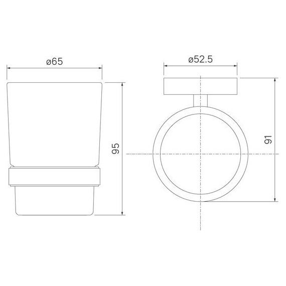 Стакан для зубных щеток Iddis Sena SENSSG1i45 - 4 Стакан для зубных щеток Iddis Sena SENSSG1i45 фото 4