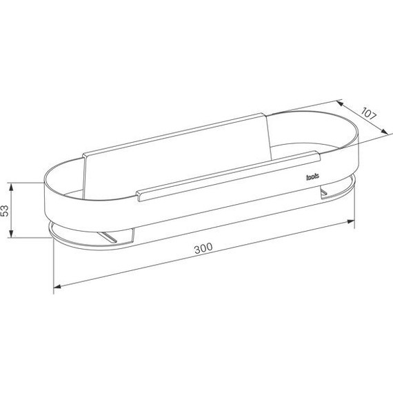 Полочка Iddis SHE12SBi44 фото 3
