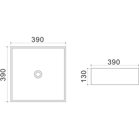 Раковина-чаша Azario 39 см AZ41120 фото 3