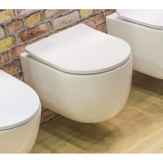 Унитаз подвесной безободковый Art&Max Bologna AM211CHR фото 2