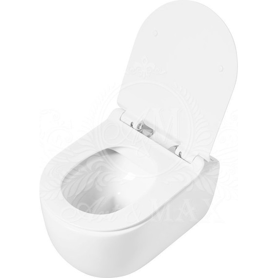 Унитаз подвесной безободковый Art&Max Bologna AM211CHR фото 16