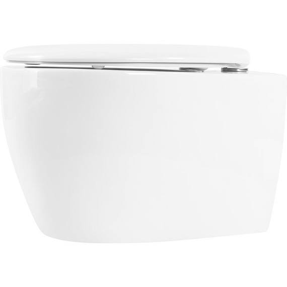 Унитаз подвесной безободковый Art&Max Imola AM217CHR фото 7