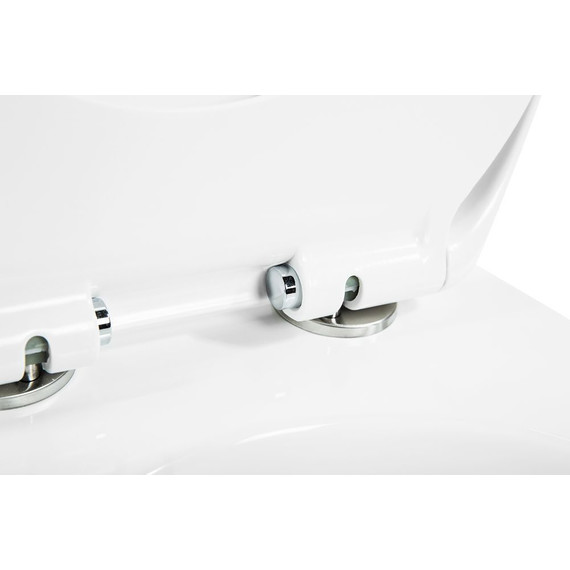 Унитаз подвесной безободковый Art&Max Imola AM217CHR фото 3