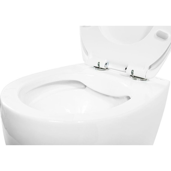 Унитаз подвесной безободковый Art&Max Imola AM217CHR фото 2