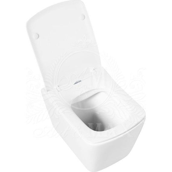 Унитаз подвесной безободковый Art&Max Techno AM9310CHR фото 10