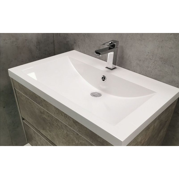 Тумба напольная с раковиной Art&Max Family-1000-3C-PIA-CV 100 см, цемент - 3 Тумба напольная с раковиной Art&Max Family-1000-3C-PIA-CV 100 см, цемент фото 3