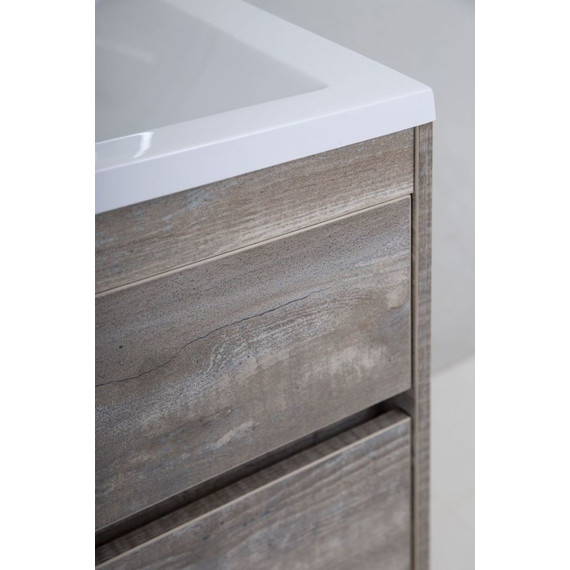 Тумба напольная с раковиной Art&Max Family-580-3C-PIA-PE 58 см, бетон экзотик фото 7