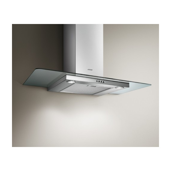 Вытяжка JET AIR MOLLY P 90 INX (прозрачное стекло) - 2 Вытяжка JET AIR MOLLY P 90 INX (прозрачное стекло) фото 2