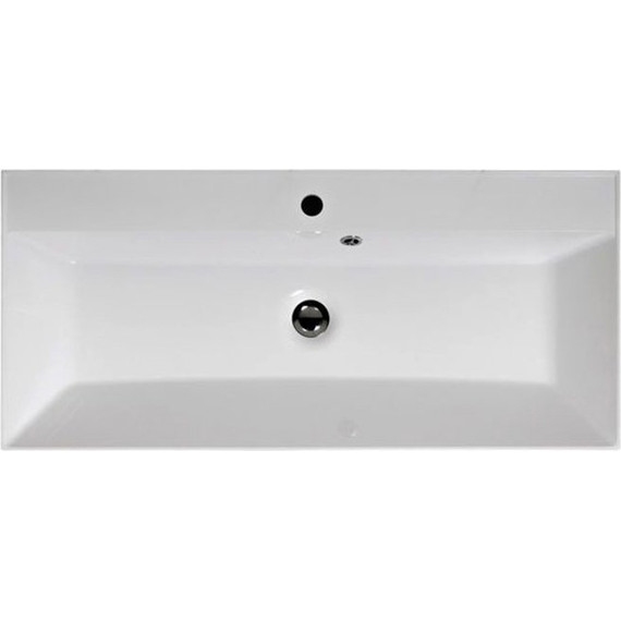 Тумба подвесная с раковиной Art&Max AM-Verona-Push-900-2C-SO-GP-TS 90 см, гаскон пайн светлый фото 4