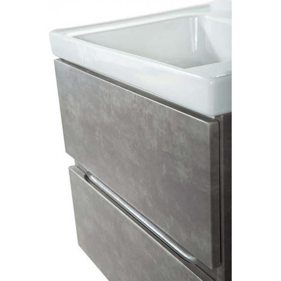 Тумба подвесная с раковиной Art&Max AM-Techno-600-2C-SO-FC305 60 см, айс какао - 3 Тумба подвесная с раковиной Art&Max AM-Techno-600-2C-SO-FC305 60 см, айс какао фото 3