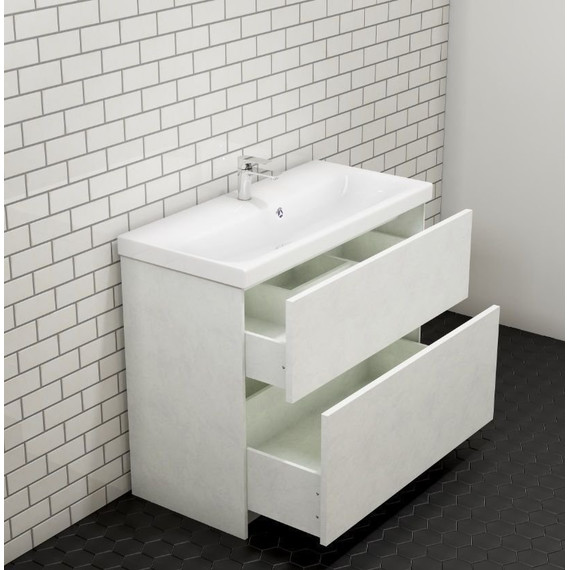 Тумба напольная с раковиной Art&Max AM-Verona-Push-1000-2C-PIA-Ven 100 см, венециано фото 3