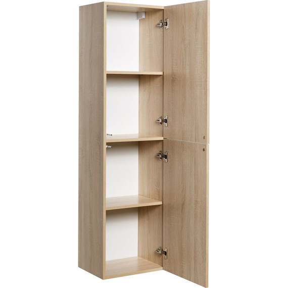 Пенал подвесной Art&Max AM-Verona-Push-1500-2A-SC-RS-TS 40 см, дуб сонома светлый фото 3