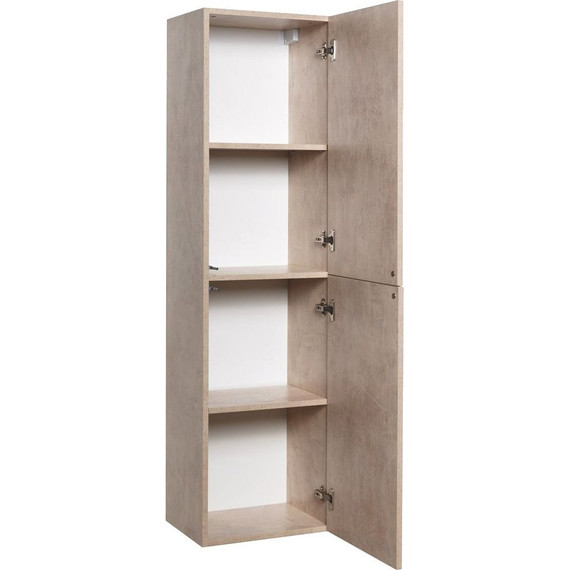 Пенал подвесной Art&Max AM-Verona-Push-1500-2A-SC-St 40 см, камень светлый фото 3