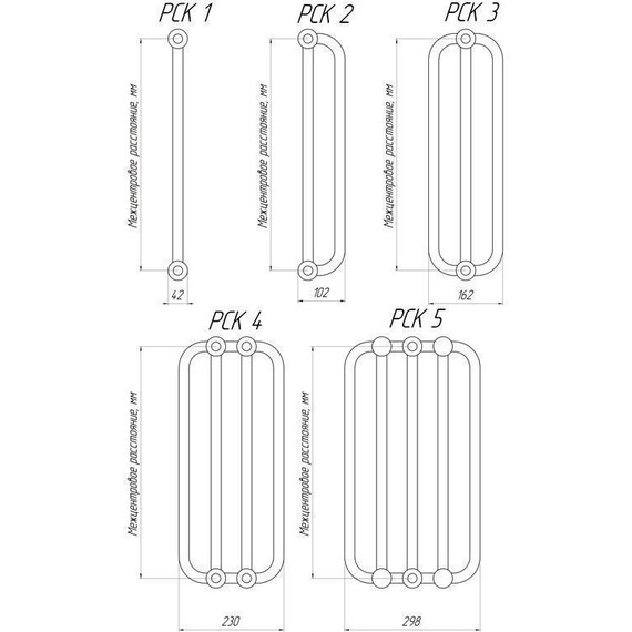 Вертикальный радиатор KZTO РСК 3-1750-12 490х1790 мм (12 секций) фото 17