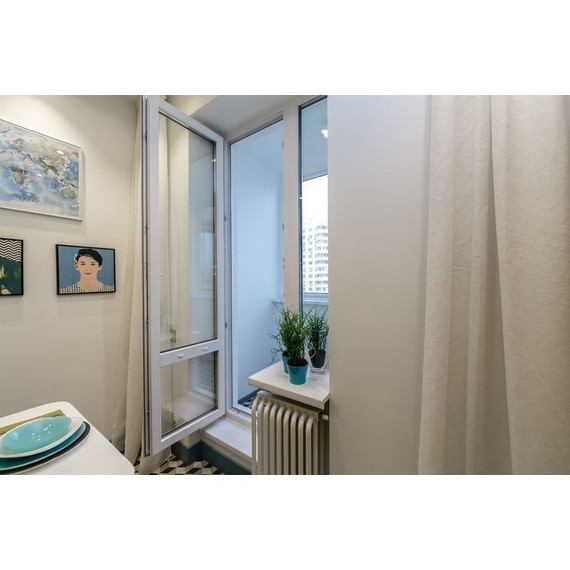 Вертикальный радиатор KZTO РСК 3-1750-16 660х1790 мм (16 секций) фото 4