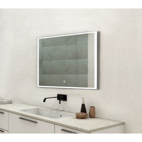 Зеркало Art&Max Arezzo Led 100 см AM-Are-1000-800-DS-FC, хром - 2 Зеркало Art&Max Arezzo Led 100 см AM-Are-1000-800-DS-FC, хром фото 2