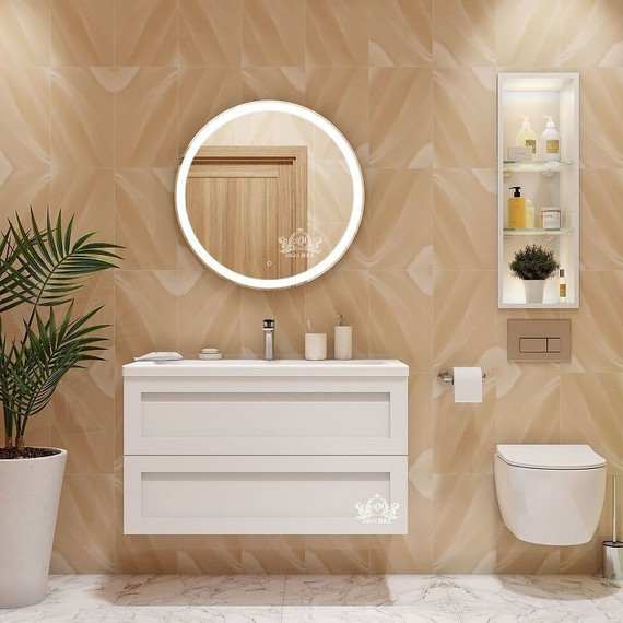 Зеркало Art&Max Bolzano Led 78 см AM-Boz-780-DS-F фото 5