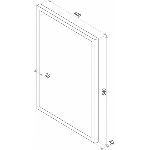 Зеркало Art&Max Famili Led 40 см AM-Fam-400-640-DS-F - 4 Зеркало Art&Max Famili Led 40 см AM-Fam-400-640-DS-F фото 4