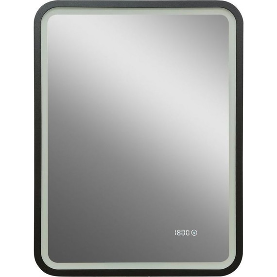 Зеркало Art&Max Genova Led 60 см AM-Gen-600-800-S-F-Т, черный - 4 Зеркало Art&Max Genova Led 60 см AM-Gen-600-800-S-F-Т, черный фото 4