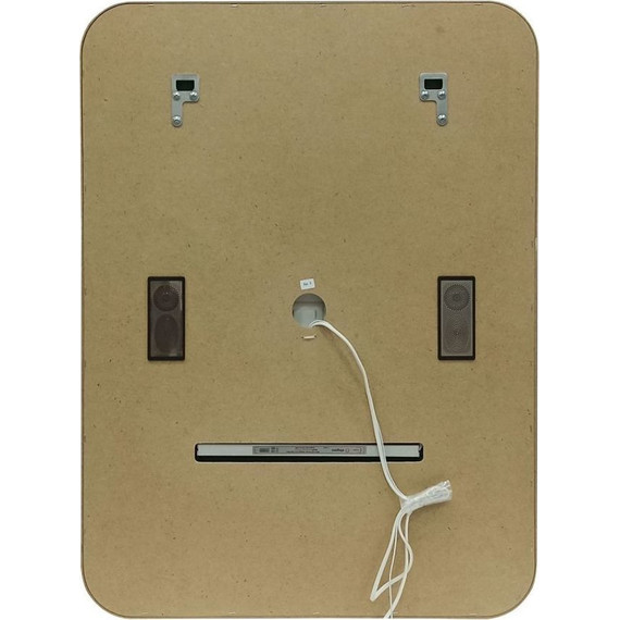 Зеркало Art&Max Genova Led 60 см AM-Gen-600-800-S-F-MFP, черный - 7 Зеркало Art&Max Genova Led 60 см AM-Gen-600-800-S-F-MFP, черный фото 7