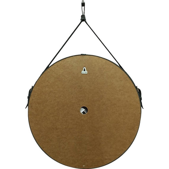 Зеркало Art&Max Milan Led 80 см AM-Mil-800-DS-F-Nero, черный ремень - 6 Зеркало Art&Max Milan Led 80 см AM-Mil-800-DS-F-Nero, черный ремень фото 6