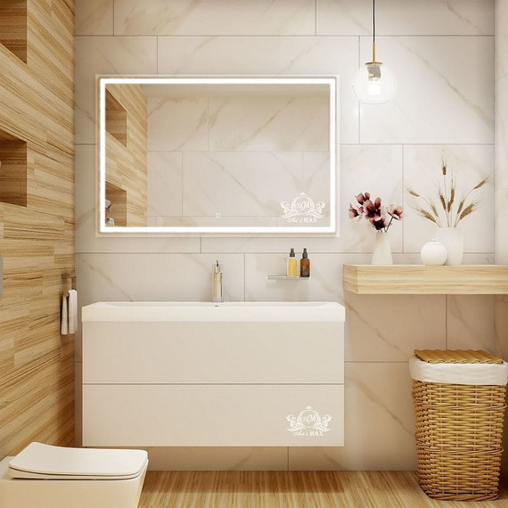 Зеркало Art&Max Monza Led 120 см AM-Mon-1200-800-DS-F фото 3