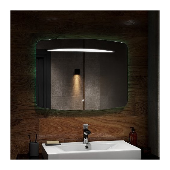 Зеркало Art&Max Gina Led 90 см AM-Gin-900-700-DS-F-H - 3 Зеркало Art&Max Gina Led 90 см AM-Gin-900-700-DS-F-H фото 3