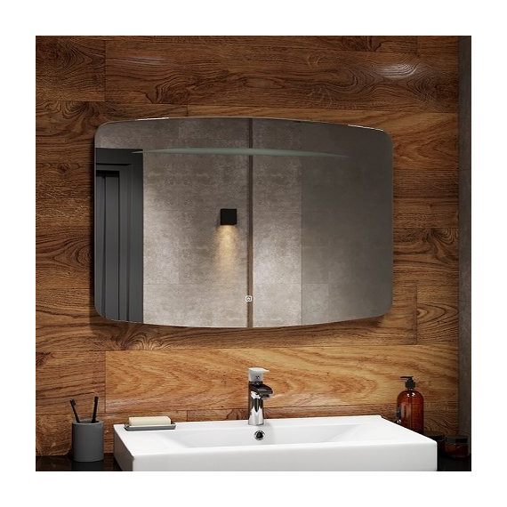 Зеркало Art&Max Gina Led 100 см AM-Gin-1000-700-DS-F-H фото 4