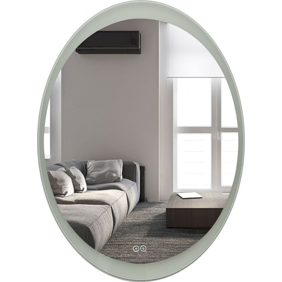 Зеркало Art&Max Ovale Led 57 см AM-Ova-570-770-DS-F-H - 5 Зеркало Art&Max Ovale Led 57 см AM-Ova-570-770-DS-F-H фото 5