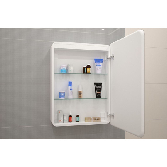 Зеркало-шкаф Art&Max Platino Led 60 см AM-Pla-600-800-1D-R-DS-F - 6 Зеркало-шкаф Art&Max Platino Led 60 см AM-Pla-600-800-1D-R-DS-F фото 6