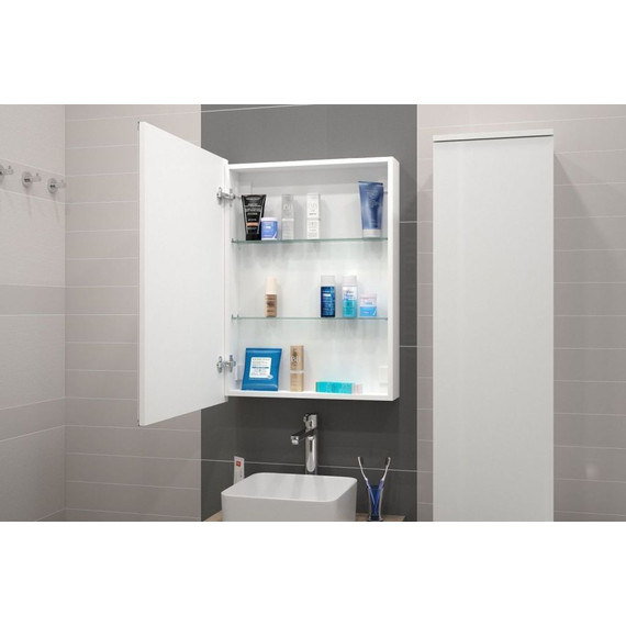 Зеркало-шкаф Art&Max Techno Led 60 см AM-Tec-600-800-1D-L-DS-F - 4 Зеркало-шкаф Art&Max Techno Led 60 см AM-Tec-600-800-1D-L-DS-F фото 4