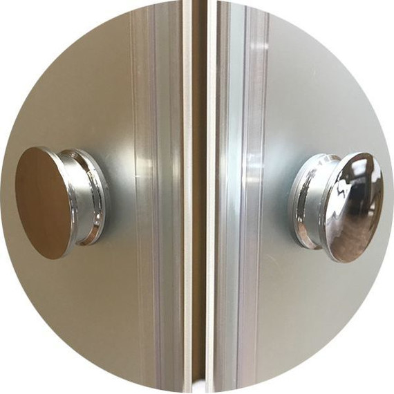 Душевое ограждение Радомир Респект 100x100 см без поддона, белый/прозрачное - 6 Душевое ограждение Радомир Респект 100x100 см без поддона, белый/прозрачное фото 6