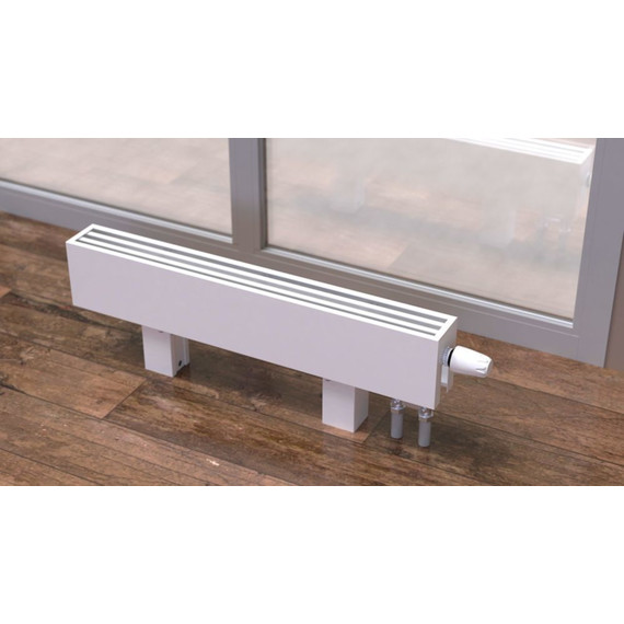 Напольный конвектор KZTO Элегант мини 4то 1400х130 мм фото 8