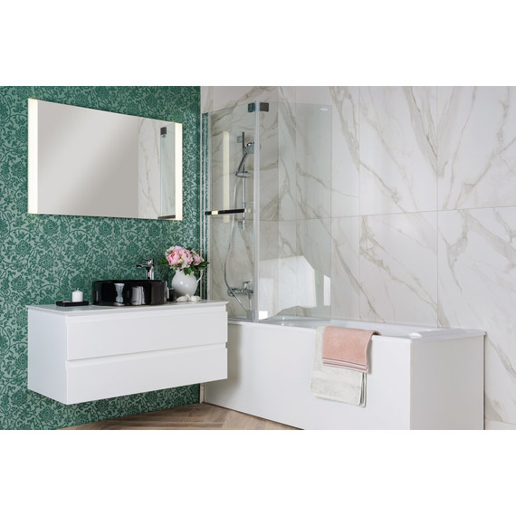 Тумба подвесная со столешницей Jacob Delafon Madeleine 103 см EB2084-J5, белый глянцевый фото 3