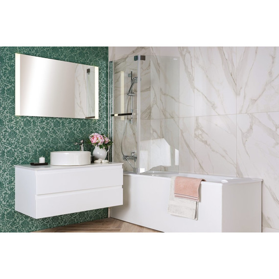 Тумба подвесная со столешницей Jacob Delafon Madeleine 103 см EB2084-J5, белый глянцевый фото 4