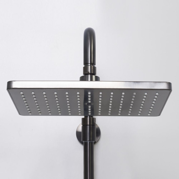 Душевая стойка для ванны WasserKraft Wiese A18401, оружейная сталь фото 5