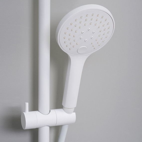 Душевая стойка WasserKraft Mindel A18501, белый - 6 Душевая стойка WasserKraft Mindel A18501, белый фото 6