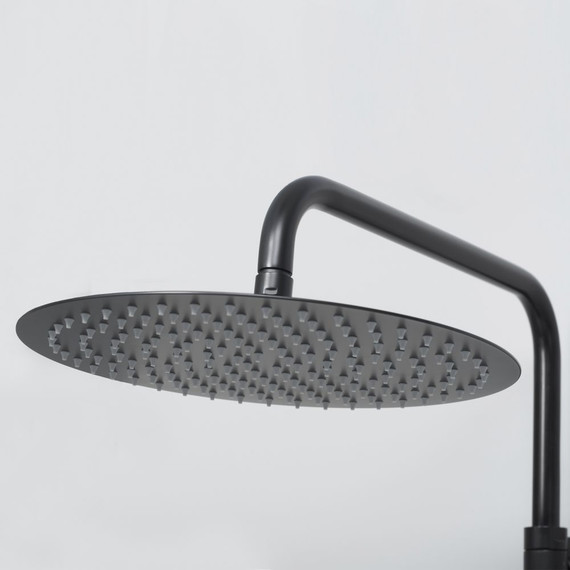 Душевая стойка с термостатом WasserKraft Thermo A28801, черный - 4 Душевая стойка с термостатом WasserKraft Thermo A28801, черный фото 4