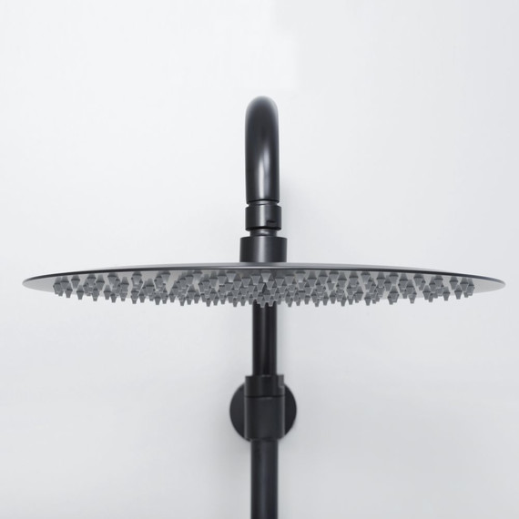 Душевая стойка с термостатом WasserKraft Thermo A28801, черный - 5 Душевая стойка с термостатом WasserKraft Thermo A28801, черный фото 5