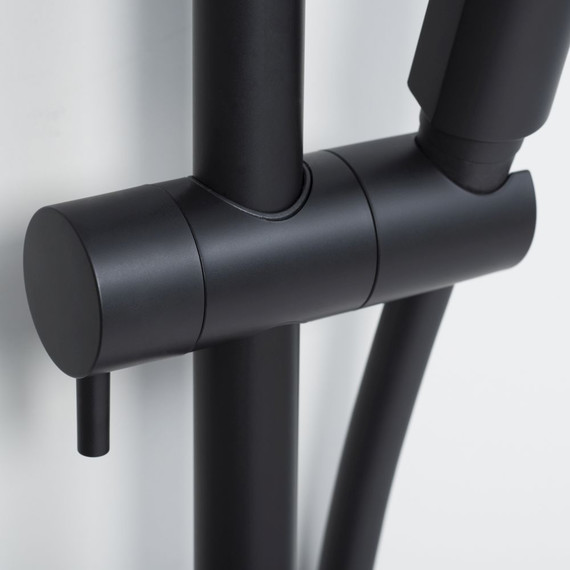 Душевая стойка с термостатом WasserKraft Thermo A28801, черный - 7 Душевая стойка с термостатом WasserKraft Thermo A28801, черный фото 7