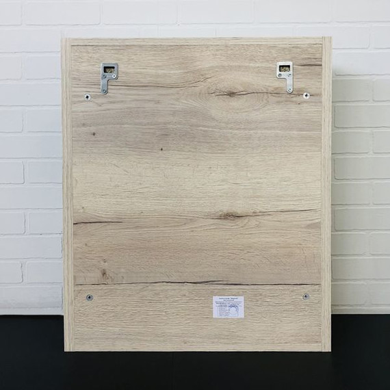 Зеркало-шкаф Comforty Марио 60 см, дуб дымчатый - 4 Зеркало-шкаф Comforty Марио 60 см, дуб дымчатый фото 4