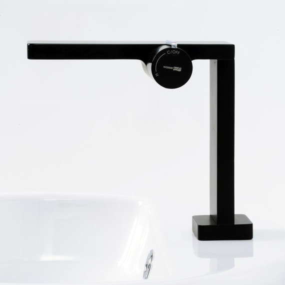 Смеситель для раковины WasserKraft Elbe 7410, чёрный фото 5