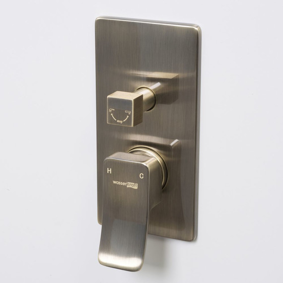 Смеситель для ванны WasserKraft Exter 1641, светлая бронза - 2 Смеситель для ванны WasserKraft Exter 1641, светлая бронза фото 2