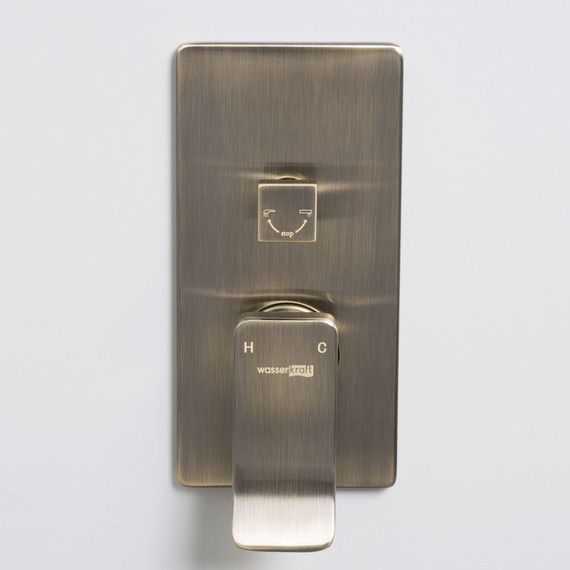 Смеситель для ванны WasserKraft Exter 1641, светлая бронза - 3 Смеситель для ванны WasserKraft Exter 1641, светлая бронза фото 3