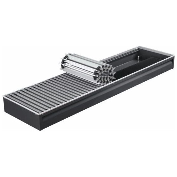 Внутрипольный конвектор KZTO Бриз 1400х260х100 мм фото 6