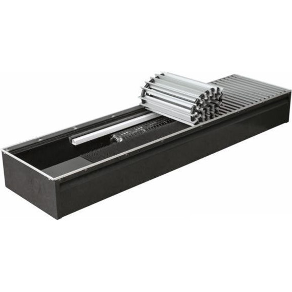 Внутрипольный конвектор KZTO Бриз В 2000х300х80 мм фото 3