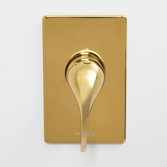 Смеситель для душа WasserKraft Sauer 7151, золото фото 2